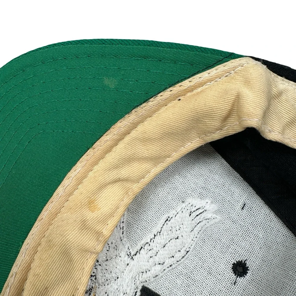Vintage Starter Philadelphia Eagles Snapback Hat Black Green Wool 90s READ